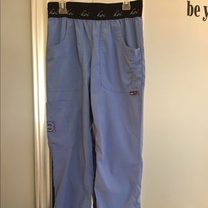 Ceil blue koi scrub pants